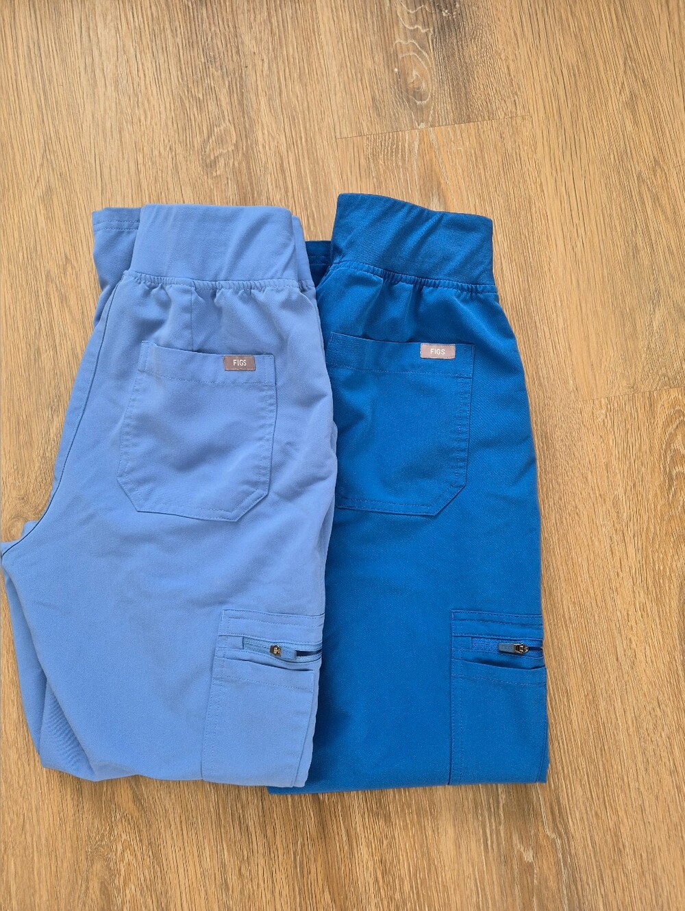 FIGS Technical Collection Scrub Pants Women Size Xs Blue Bundle